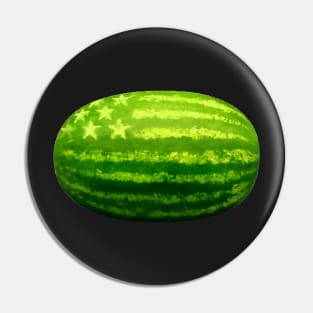 American Watermelon Pin