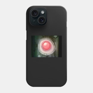 pink orb in the darkness Phone Case