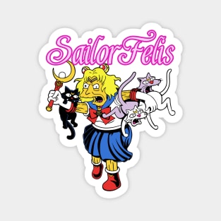 Sailor Felis Magnet