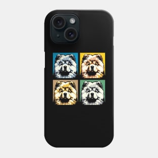 Pop Retro Chow Chow Art - Cute Puppy Phone Case