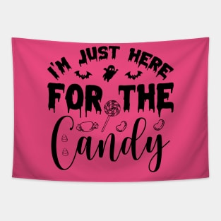 I'm just here for the candy Tapestry