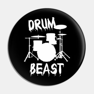 Drum Beast Pin