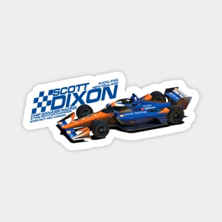 Scott Dixon 2022 (blue) Magnet