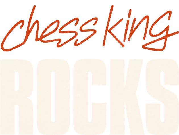 Chess King Rocks! Kids T-Shirt by Turboglyde