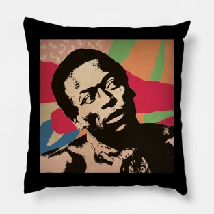 Vintage Poster - Miles Davis Style Pillow