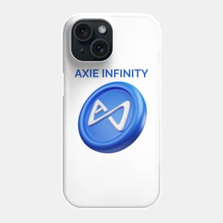 AXIE INFINITY 3d front view rendering cryptocurrency Phone Case