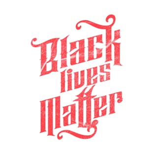 Black Lives Matter Red T-Shirt