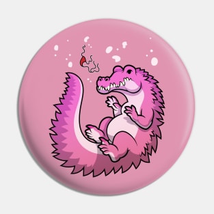 Passion Pink Croc Pin