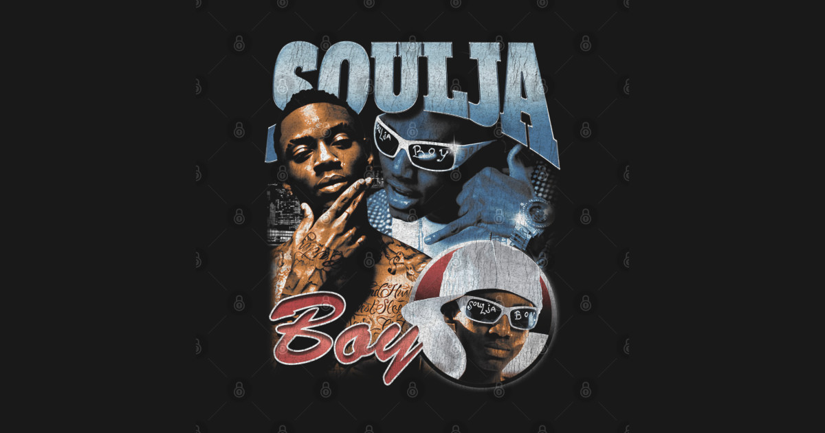 Soulja Boy Rapper Vintage - (cad_cad_art) - Soulja Boy Rapper Vintage ...