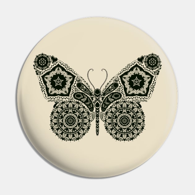 Ornamental Butterfly Pin by Tobe_Fonseca