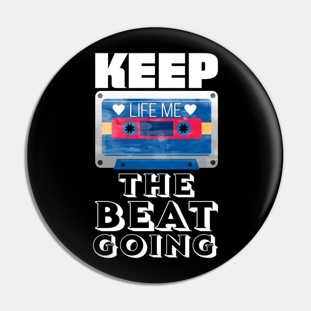 Keep the Beat Pin by Dojaja