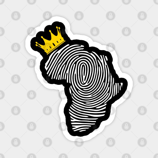 Africa DNA, Africa Fingerprint, African King, African Queen, Black  Lives Matter Magnet by UrbanLifeApparel