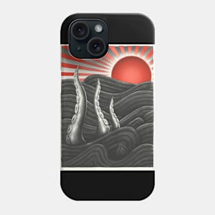 Japanese Red Sun Sea T-Shirt Phone Case