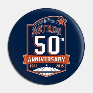 Half Century For Astros Pin