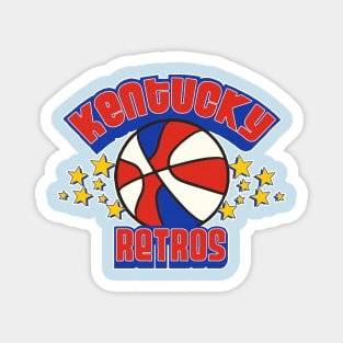 Defunct Kentucky Retros Basketball Magnet