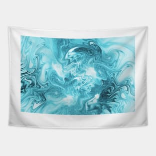 Blue maelstrom Tapestry