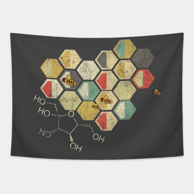 Bees Tapestry by SpottydoggCreatives