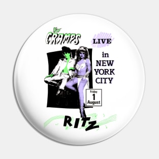 1986 Punk Rock Show (New York, NY) Pin