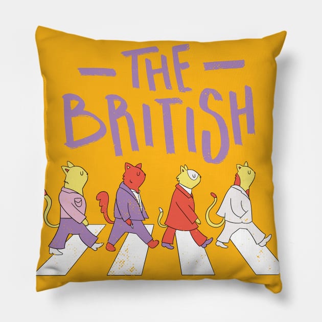The British Abbey Road Pillow by Hmus