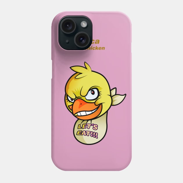 Chica Phone Case by Rubtox