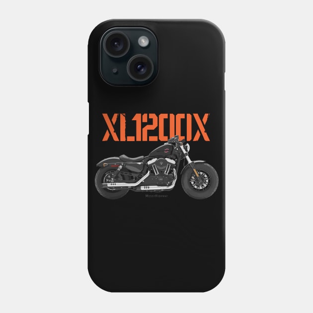 Harley 48 black, sc2 Phone Case by MessyHighway