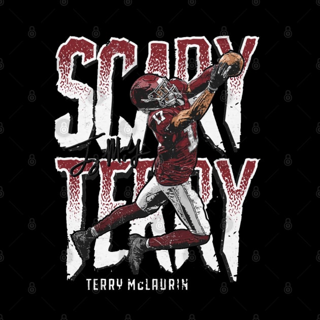 Terry McLaurin Washington Scary Terry by Buya_Hamkac