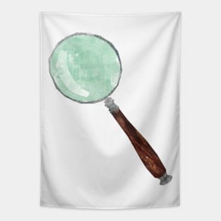 Magnifying glass Tapestry