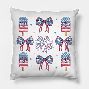 4th of July independency day memorial day Retro Funny Pillow