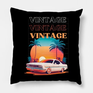 Classic Car Pillow