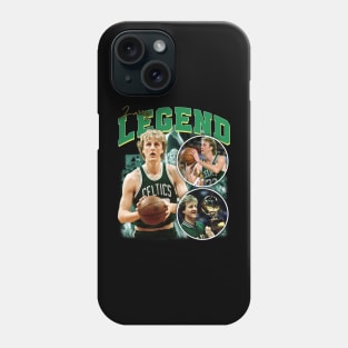 Larry Bird Legend Air Bird Basketball Signature Vintage Retro 80s 90s Bootleg Rap Style Phone Case