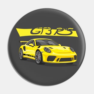 car gt3 rs 911 yellow edition Pin