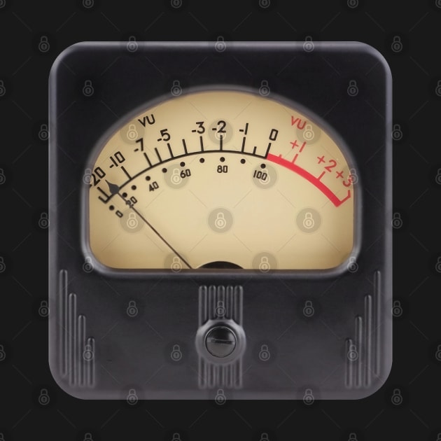 Vintage Volume VU Meter by One Way Or Another