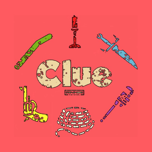 Vintage Style - Clue Movie T-Shirt by KicKs77