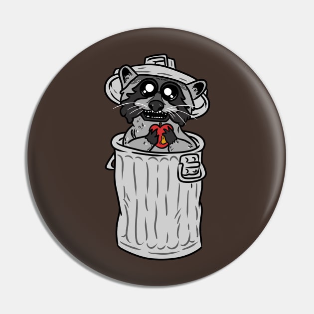 Trash Panda Pin by absolemstudio