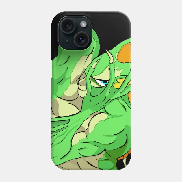 Rikuo The Surprisingly Handsome Fish Man Phone Case by PoesUnderstudy