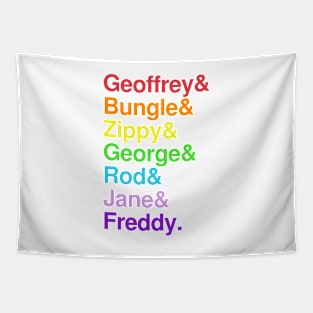 Rainbow Rainbow list Tapestry