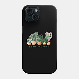 Keep Growing Plant illustration Phone Case