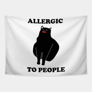 Allergic to people Tapestry