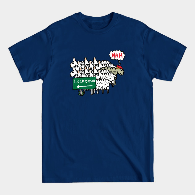 Discover Anti Lockdown Sheep - Anti Lockdown - T-Shirt