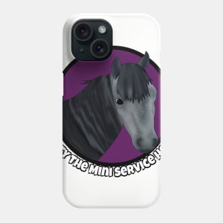 Flirty The Mini Service Horse Logo Phone Case