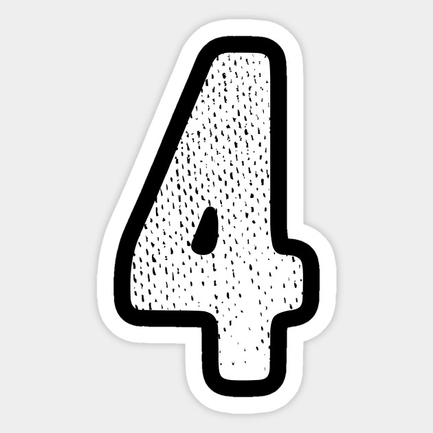Number 4 Team Sports Four 4 Hockey Lacrosse Baseball Rugby