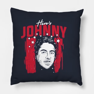 Johnny Gaudreau Here's Johnny Pillow