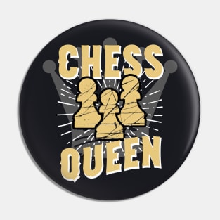 Chess Queen Pin