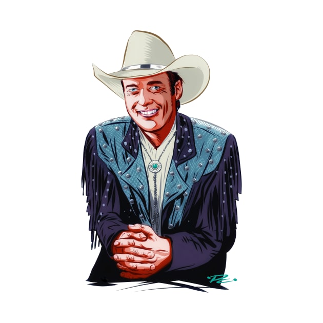 Ricky Van Shelton - An illustration by Paul Cemmick by PLAYDIGITAL2020