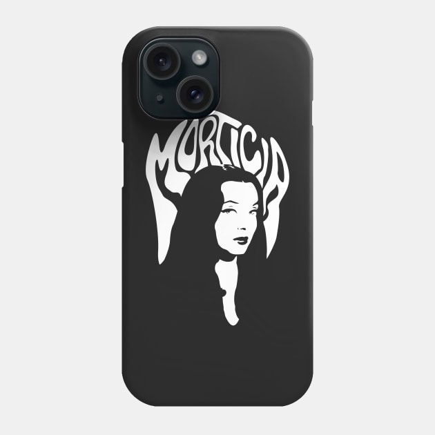 Morticia Addams Phone Case by barda