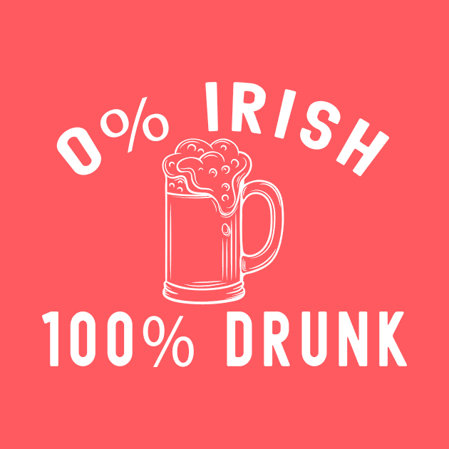 Funny St. Patrick's Day Beer Drinking Quote by ExprezzDesigns