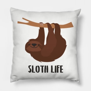 Sloth Life Pillow