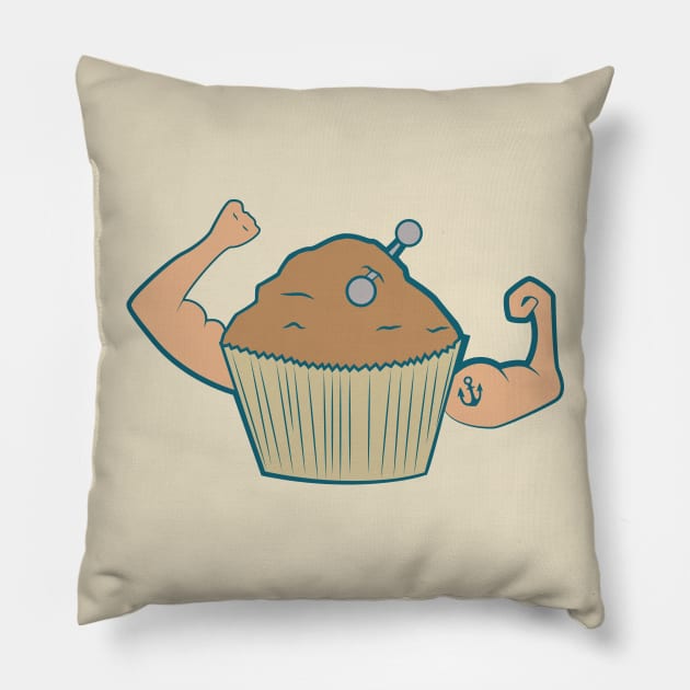 Stud Muffin Pillow by Svaeth