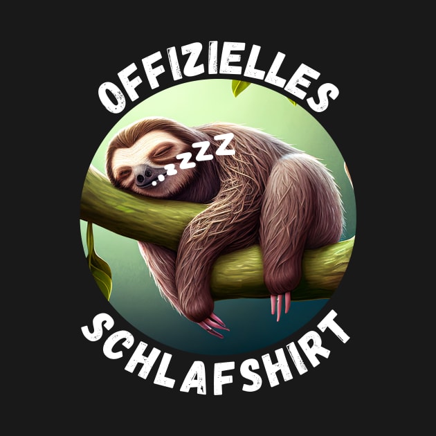 Sloth - Official Sleep Shirt by PD-Store