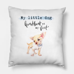 Little Dog Love Pillow